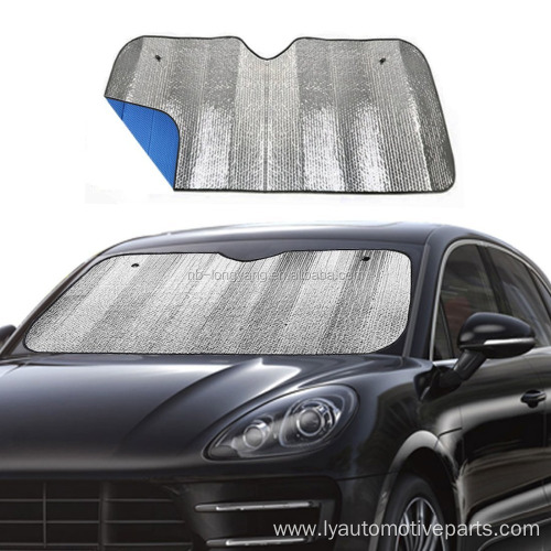 Anti ultraviolet front windshield sun visor